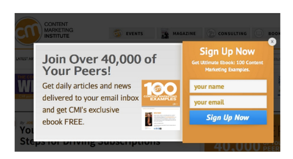 6 top tips on how to grow your subscriber list using pop-ups and lightboxes