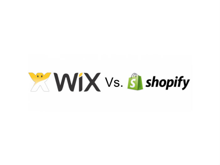 Image result for wix vs shopify