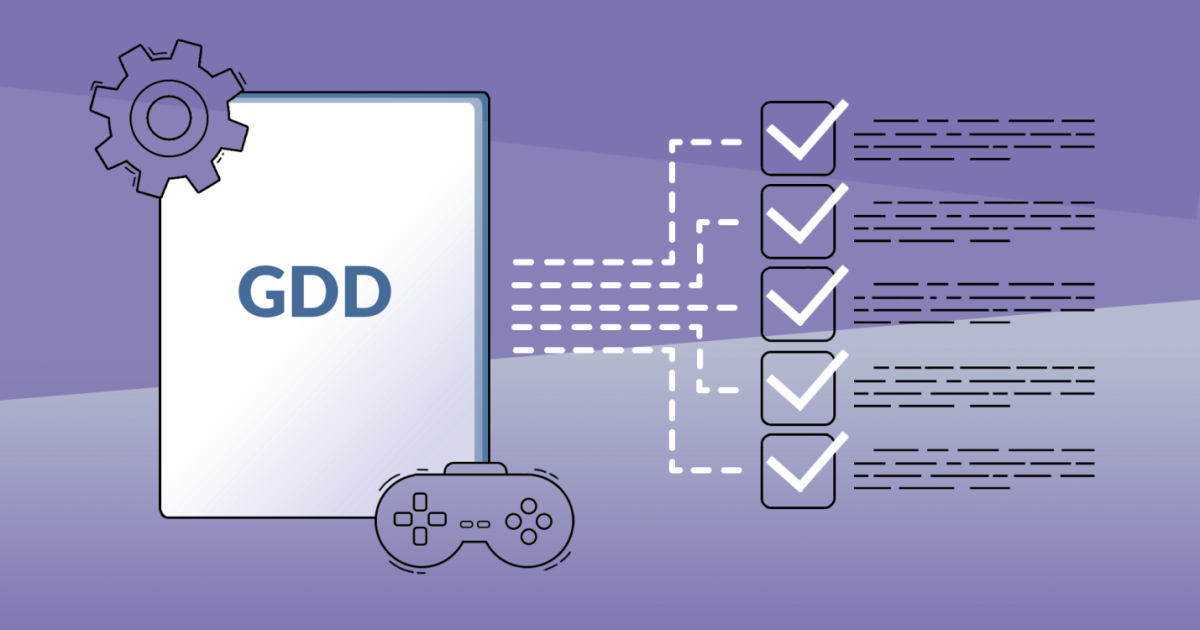 What are the main challenges in making game design document?