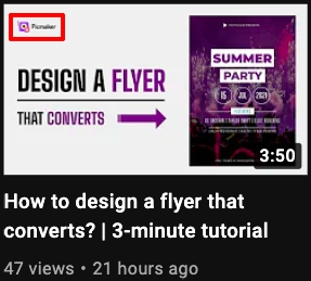 Add branding to a YouTube thumbnail