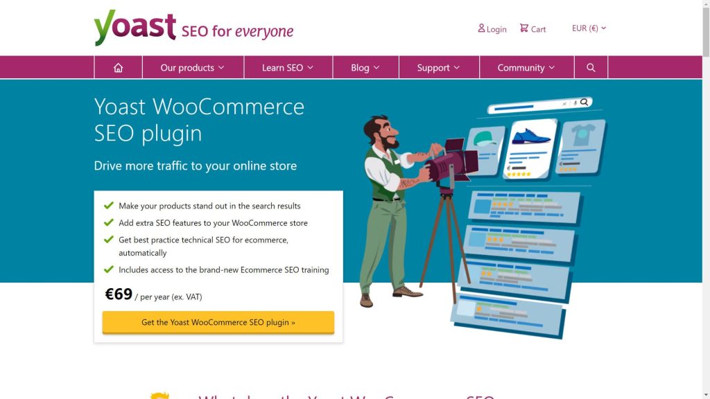 YOAST WooCommerce SEO Premium is the ultimate SEO plugin to start ranking your online clothing and fashion store on Google's first page