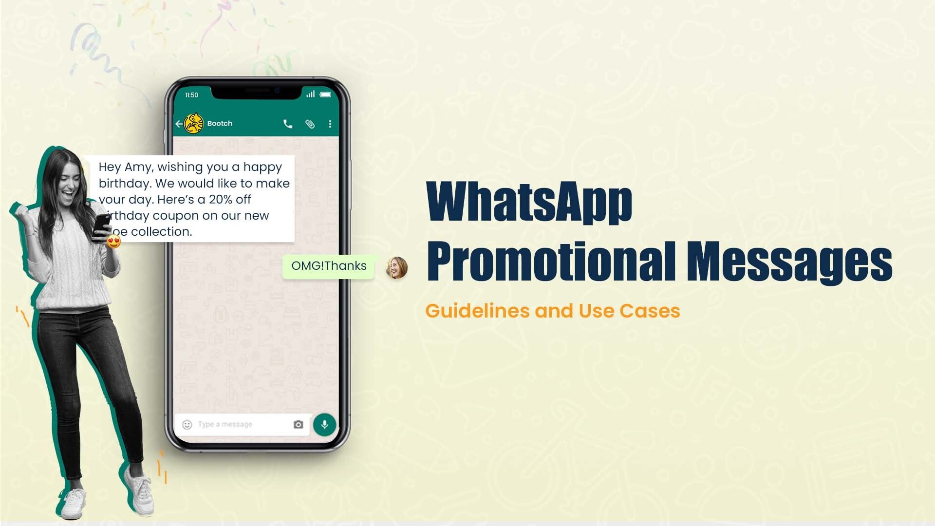 WhatsApp Promotional Messages To Approach Your Potential Customers