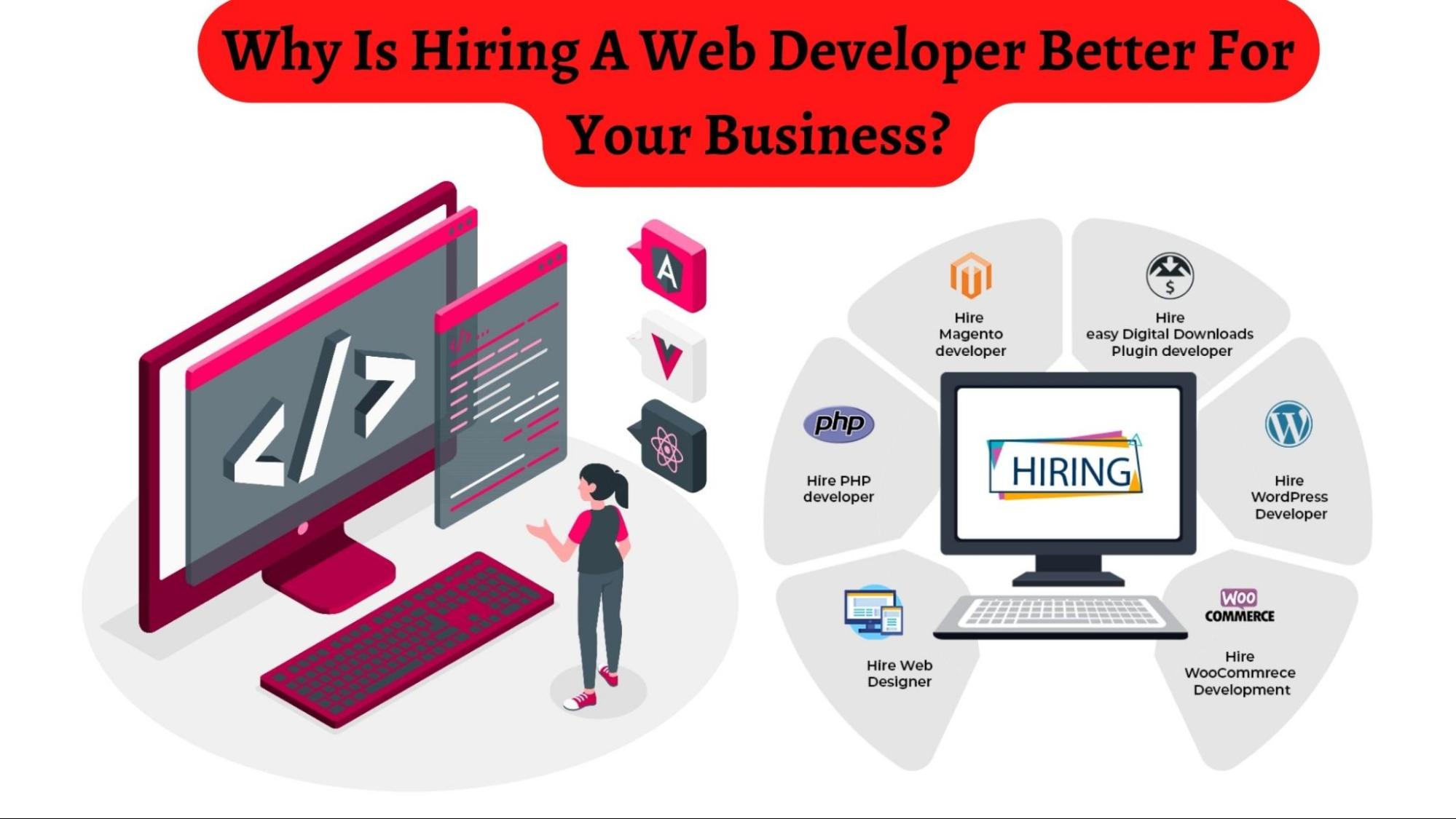 Why Is Hiring A Web Developer Better For Your Business?