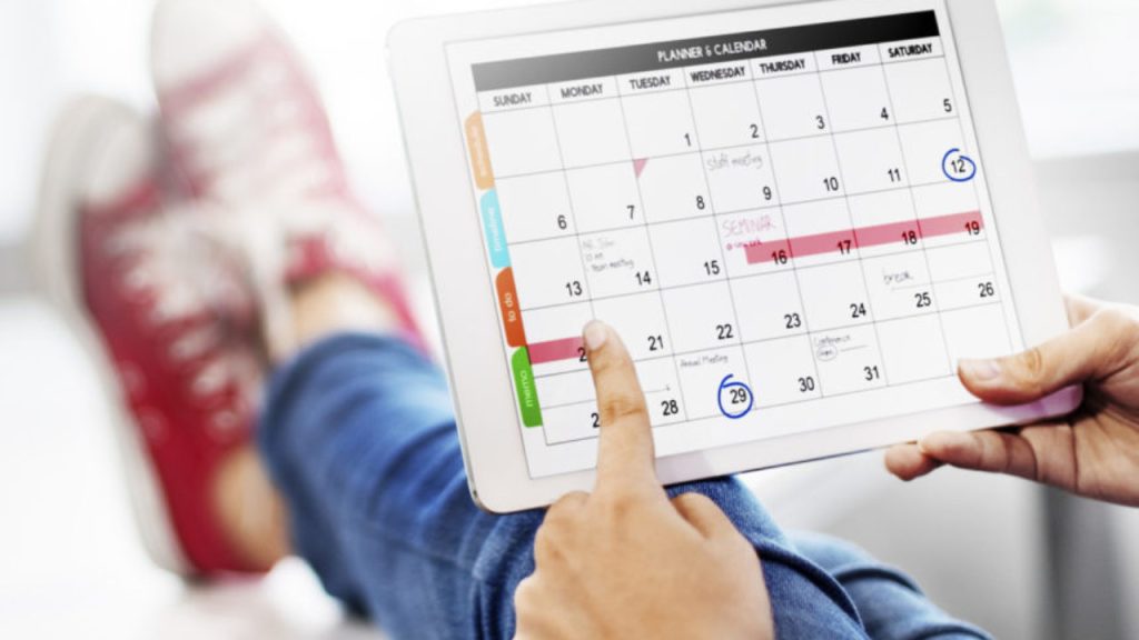 Use an editorial calendar
