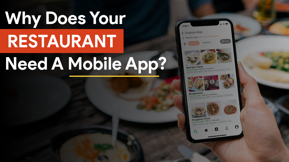 Mobile app for restaurant