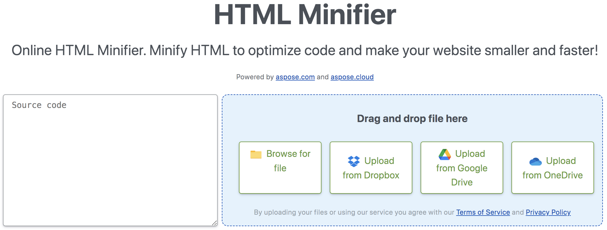htmlminifier adlibweb.